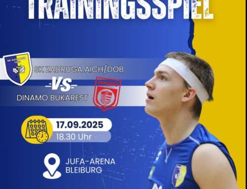 Vorbereitungsspiel: Aich/Dob fordert den rumänischen Meister Dinamo BUKAREST